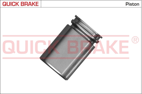 Piston, brake caliper